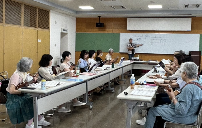 春日教室の様子