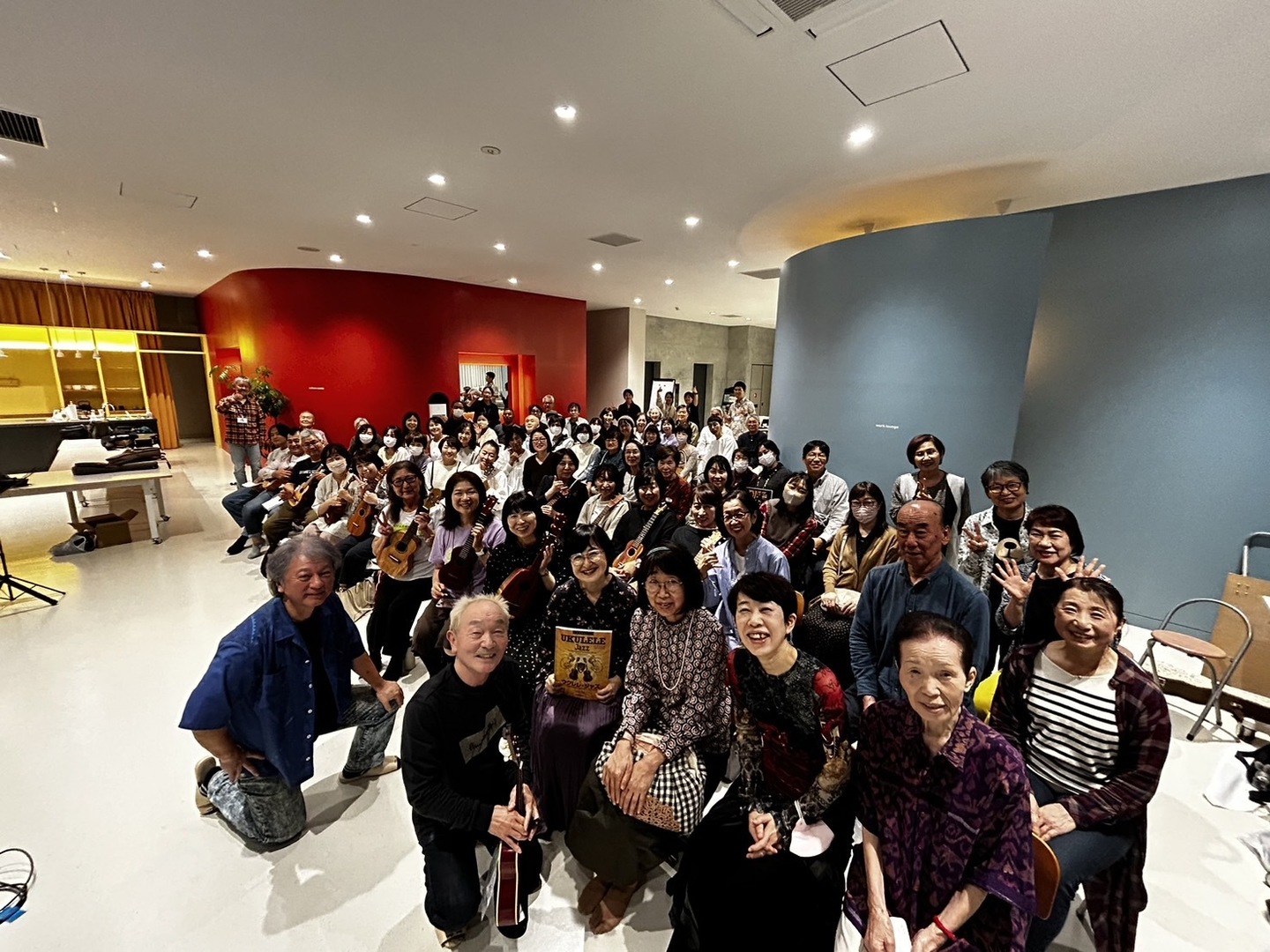 キヨシ小林さんライブ後の集合写真